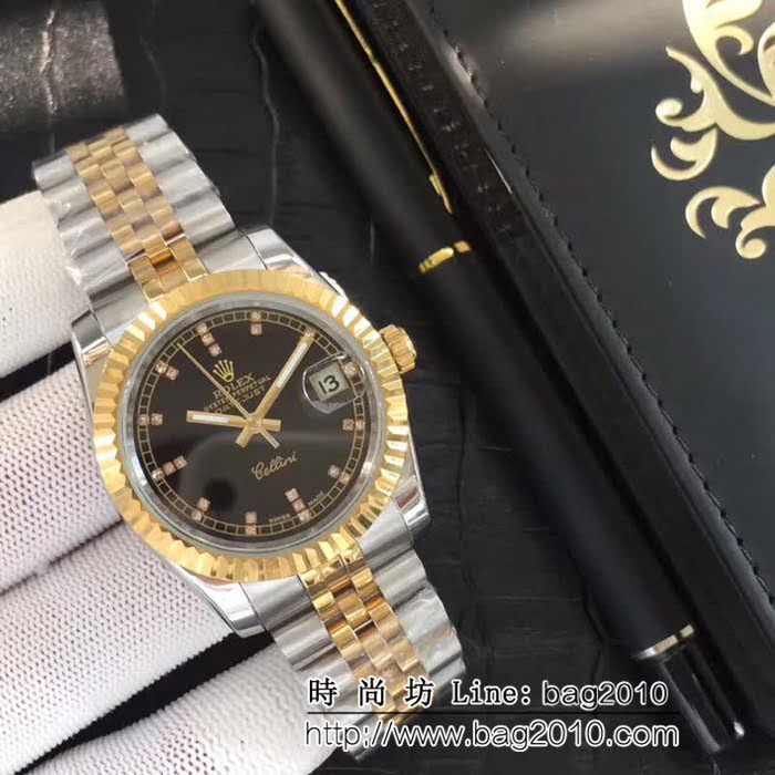 勞力士ROLEX 316L精鋼表殼 全自動機械 男士腕表 WSS0043